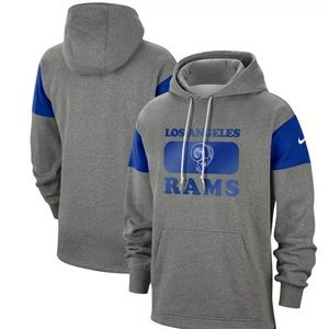 Nike LA Los Angeles Rams Hoodie Sweater Grey Blue
